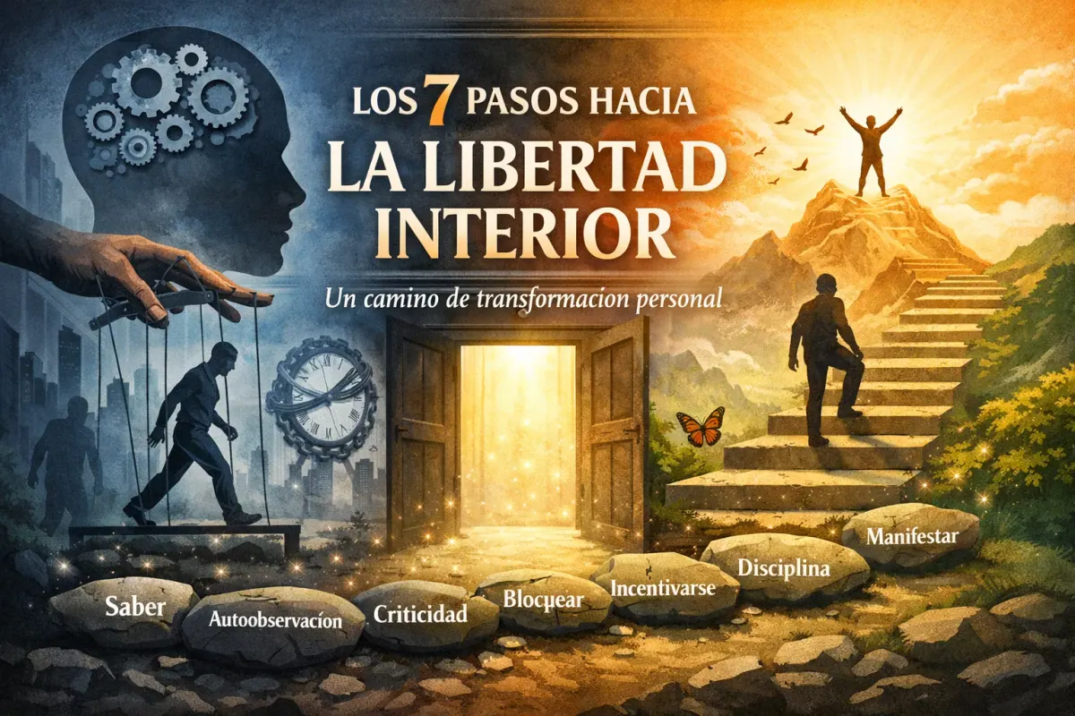 Los 7 pasos hacia la libertad interior
