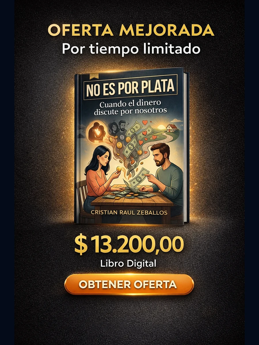 Portada del ebook NO ES POR PLATA de Cristian Zeballos